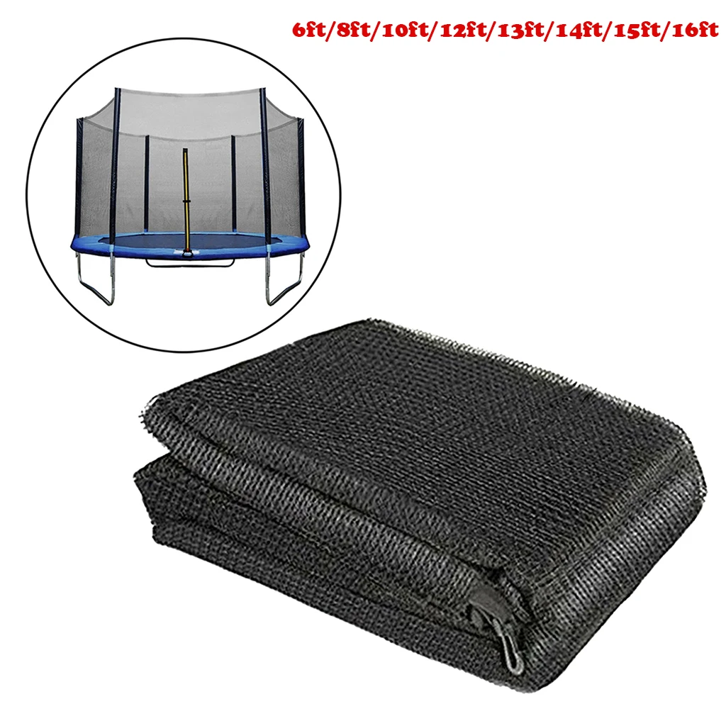 Kids Trampolines Safety Mesh Net Placement Netting 6ft/8ft/10ft-6pole 12/13/14ft Outdoor Exercise Home Toy Jumping Bed