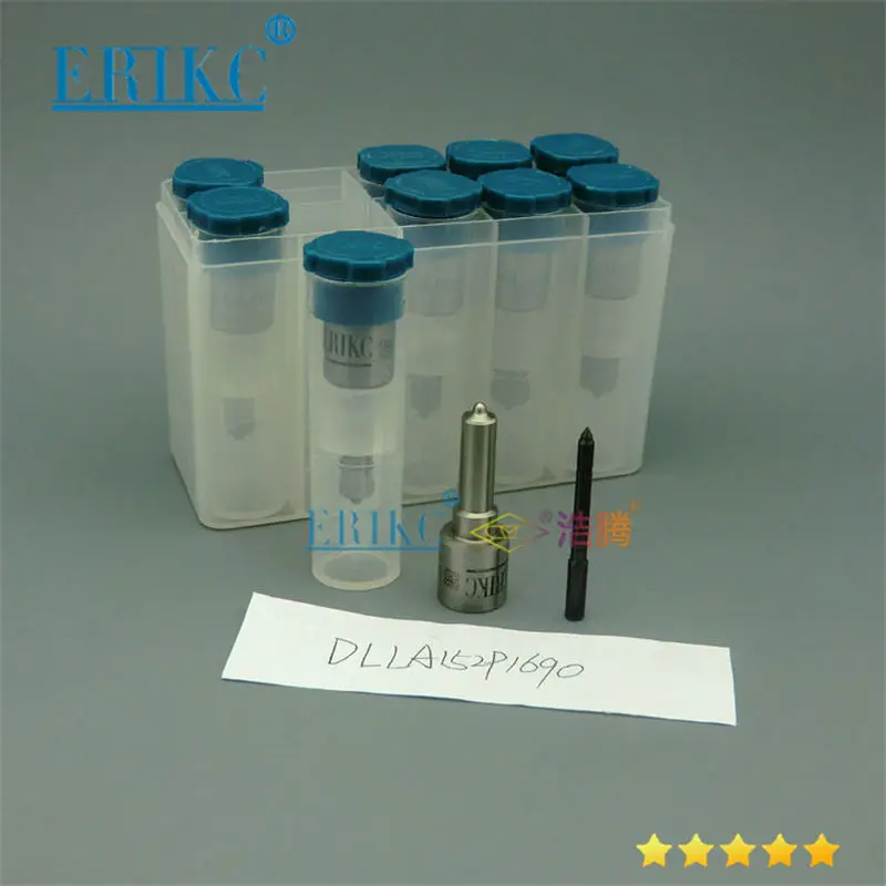 ERIKC DLLA152P1690 common rail spare parts injector nozzle DLLA 152 P 1690 spray nozzle 0433172036 for bosch 0445120083