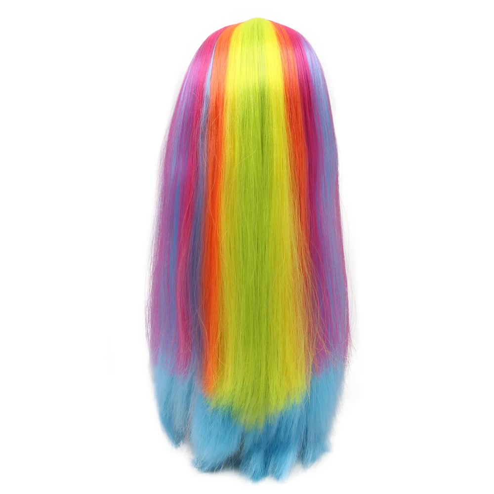 RBL Scalp 1/6 Blyth Doll Wigs including the hard endoconch dome with/no bang soft straight colorful hair Series 3