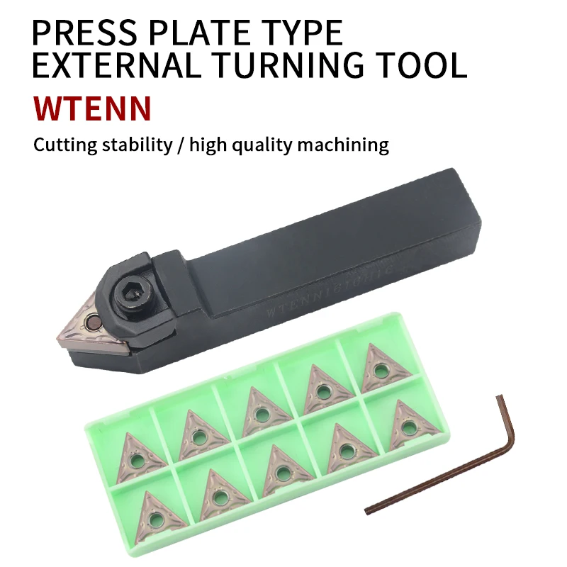 External Turning Tools WTENN WTENN1616/2020/2525/3232 CNC Holder Lathe Cutting Tool holder for TNMG16 Carbide Insert