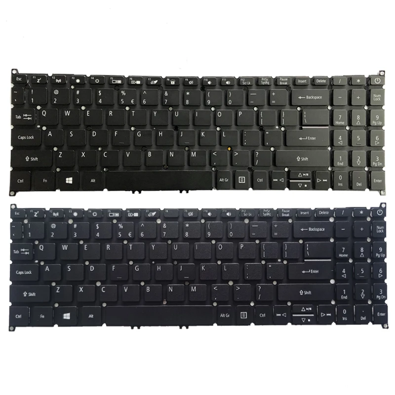 

Pop US laptop keyboard for Acer Aspire 5 A515-54 A515-54G A515-56 A515-56G A515-52 A515-52G A515-53 A515-55 No frame