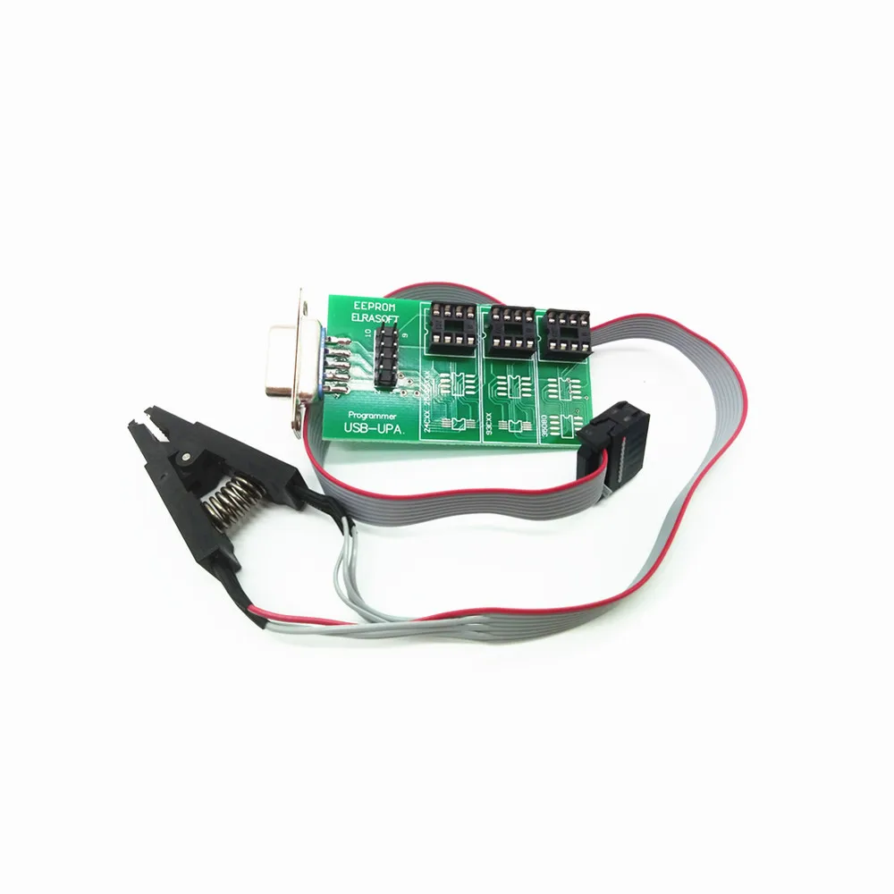 UPA Usb Programmer Diagnostic-tool UPA-USB  Programmer 8 Soic Clip With Eeprom Board Adapter For UPA USB V1.3