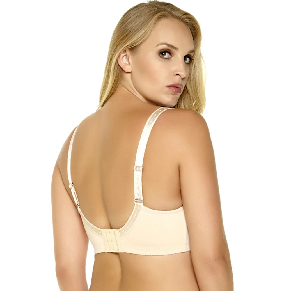 Ata erside-Soutien-gorge non rembourré grande taille pour femme, sous-vêtement bralette, lingerie grande taille, 36-46 C, D, esse, Desse, E, F, G,