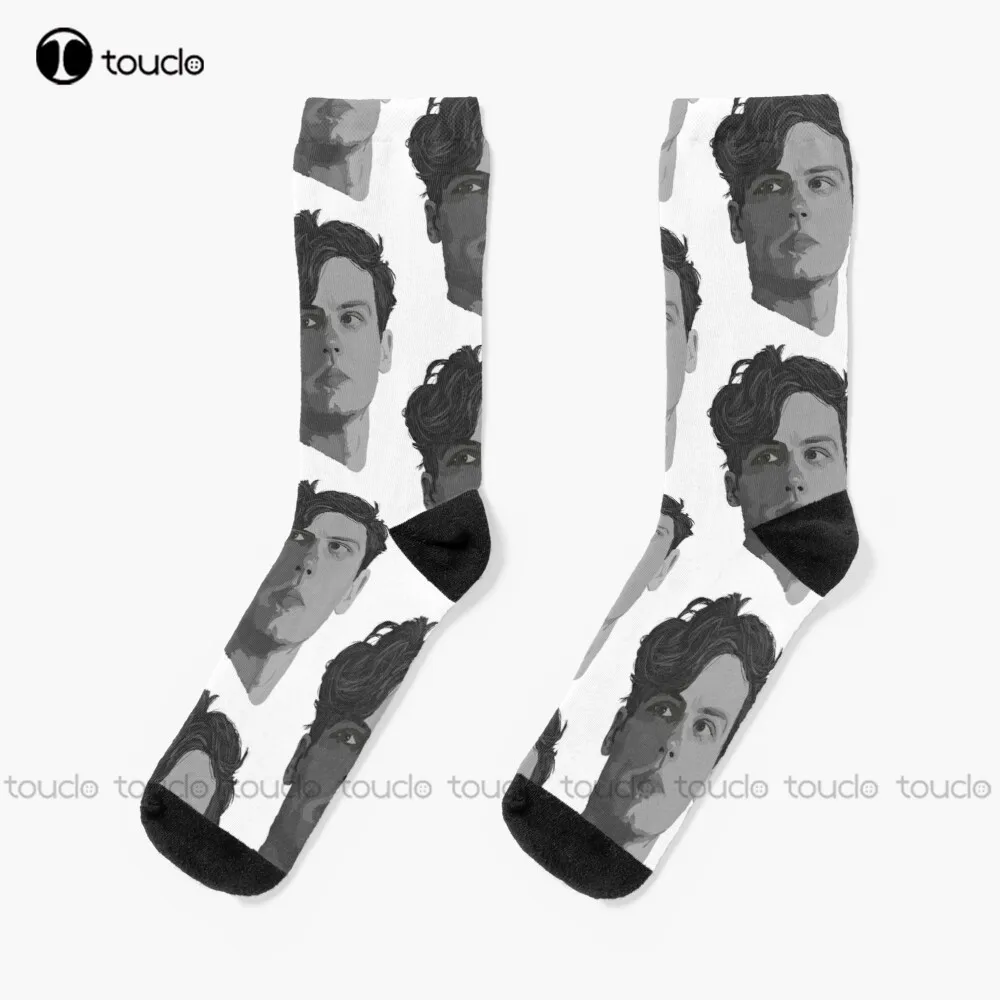 Spencer Reid From Criminal Minds Socks Girls Crew Socks Christmas New Year Thanksgiving Day Gift Unisex Adult Teen Youth Socks