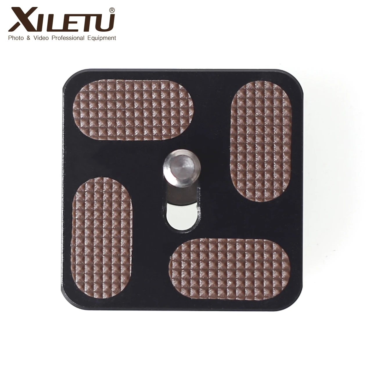 

XILETU PU40 Universal Quick Release Plate for Tripod Ball Head Monopods with 1/4 inch Screw Universal for Tripod Ballhead Camera