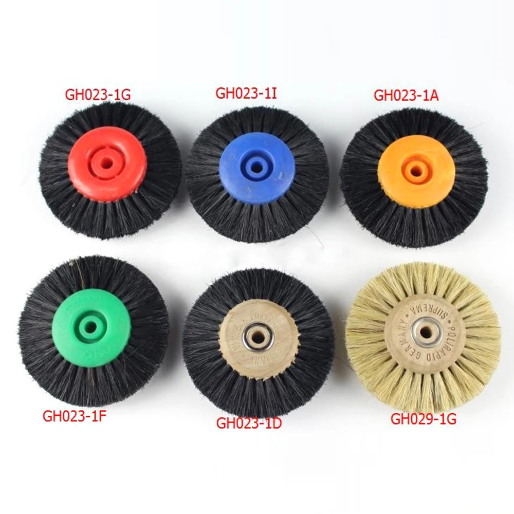 

10PCS Abrasive Polishing Wheel Bristle Thread Mounted for Jewelry Potary Tools Accessories Abrasive Brush Polishing Brush