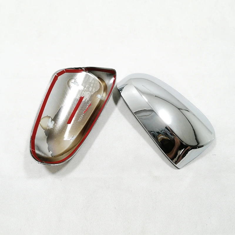 For Toyota Aygo accessories ABS Chrome 2014 2015 2016 2017 2018 2019 Car rearview mirror cover trim decoration car styling 2pcs