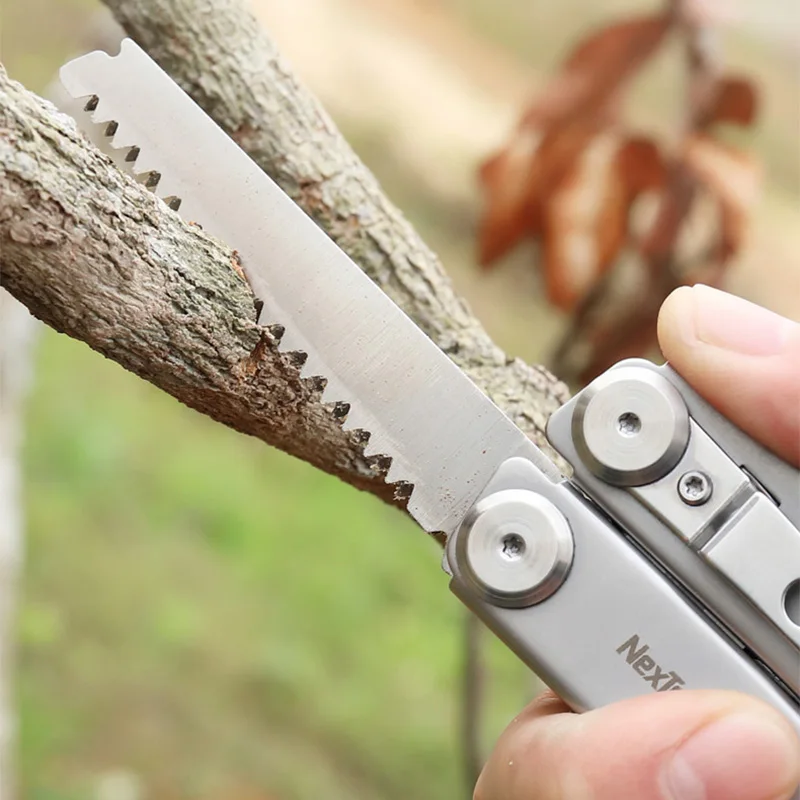 Youpin NexTool Flagship Pro EDC กลางแจ้งเครื่องมือมือชุด16 IN 1คีมมีดแบบพกพาไขควงที่เปิดขวด