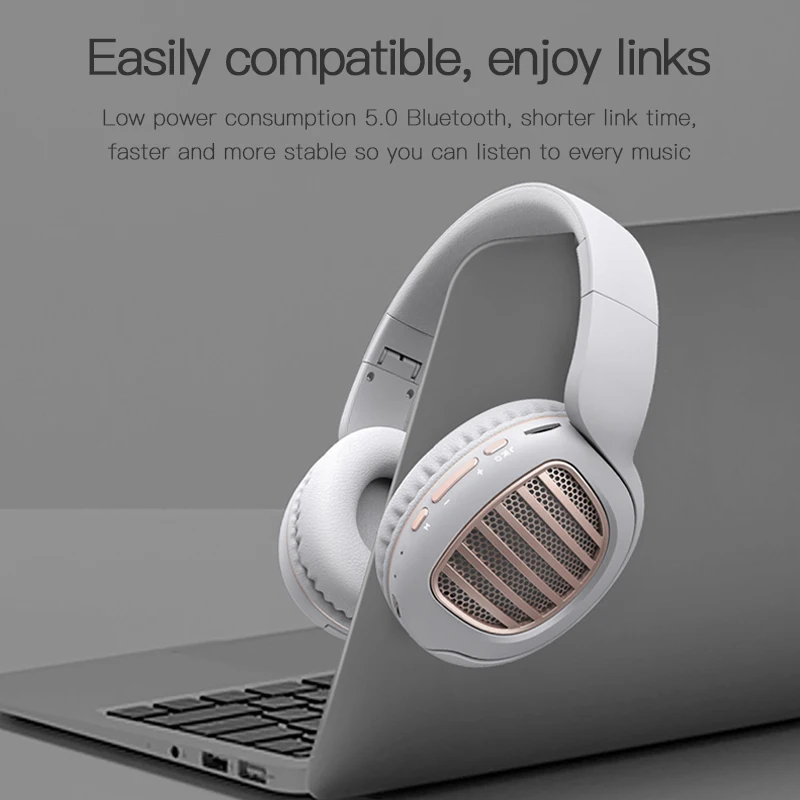 Outdoor Sport Bluetooth Earphone Wireless Headphones for Xiaomi PS4 Gaming Headset Gamer Stereo Foldable with Microphone FM