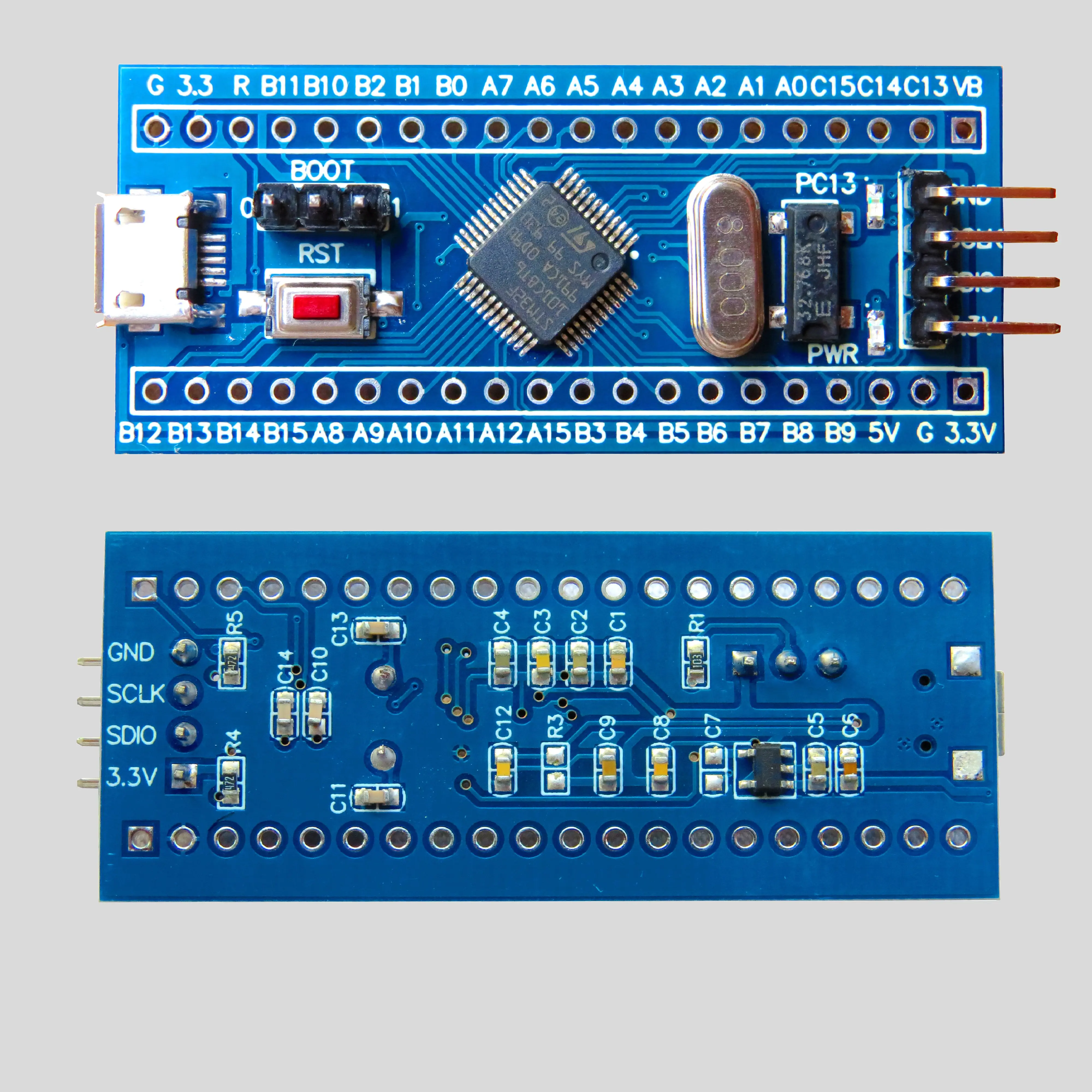 Stm32f101c8t6 Core Board Stm32f101ระบบขั้นต่ำ Cortex-M3สินค้าใหม่โปรโมชั่น Development Board