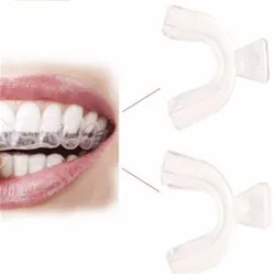 2pcs Thermoform Moldable Dental Mouth Guard, Whitening Teeth Trays Whitener Mouth Guard Care Oral Hygiene Bleaching Tooth Tool