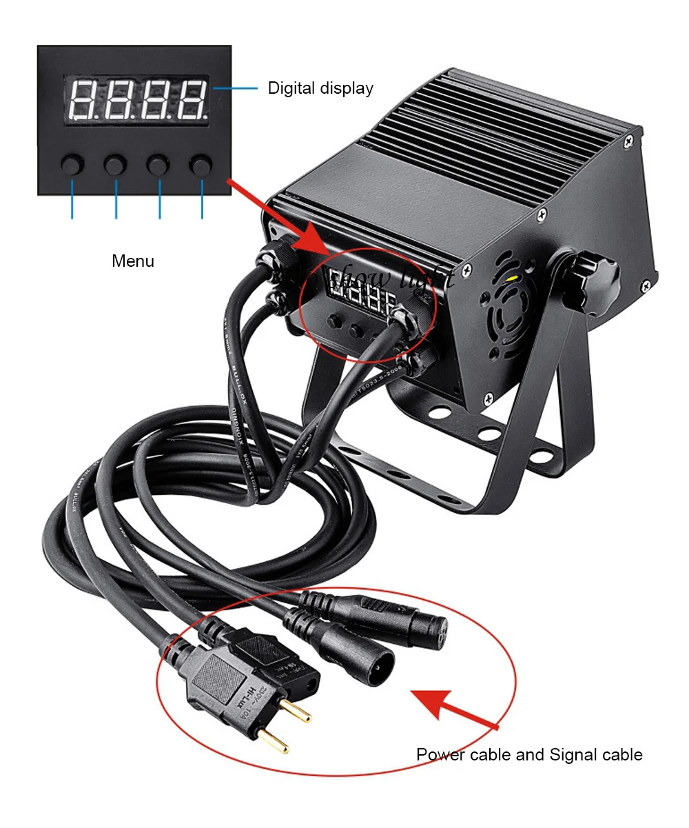 Luce del pubblico 100W COB LED Par Light bianco caldo o bianco puro faretto a LED per Controller Dj DMX Stage Lighting Wedding Party