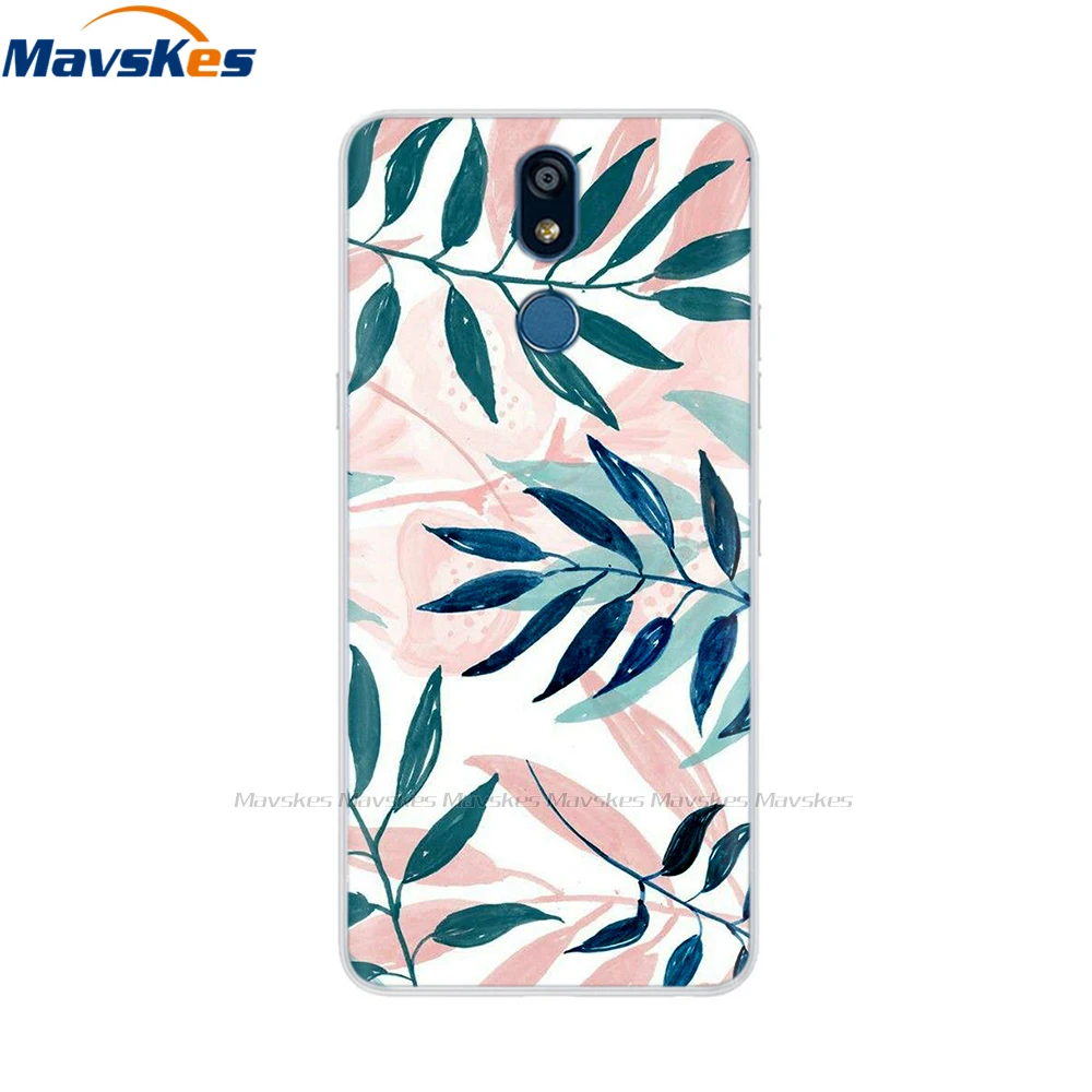 Silicone Case For LG K40 Cover Soft TPU Cute Cartoon Case for LG K40 K 40 Back Covers Shell Bags for Fundas LG K40 Protective