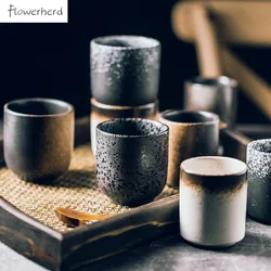 Grande xícara de chá de cerâmica, conjunto de chá kung fu, estilo japonês, utensílios de mesa, hotel, porcelana