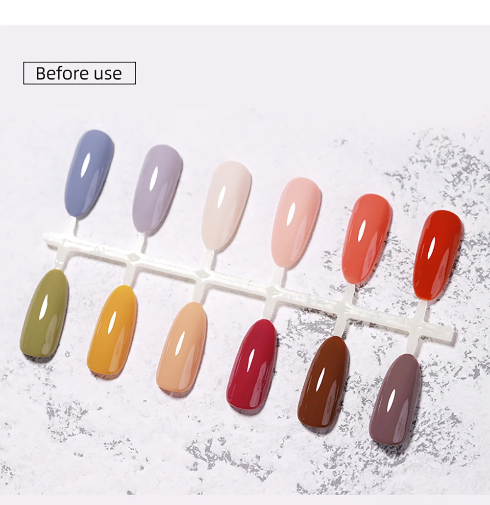 Vendeeni 15ml Faux-Fur-Effekt Gel-Nagellack, Top- und Base-Coat erforderlich, Matt-Effekt UV Soak-Off Gel-Lack, Nagelkunst-Maniküre-Gel – Detail 7
