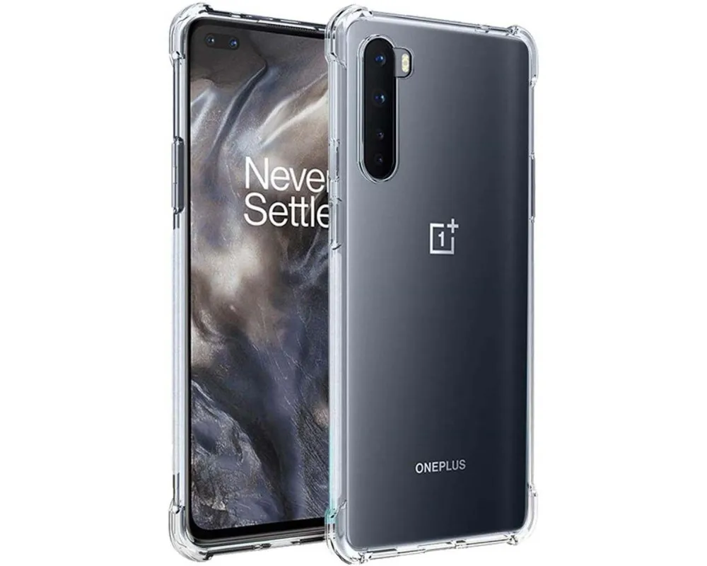 Transparent Anti-Shock Tpu Gel case for OnePlus Nord