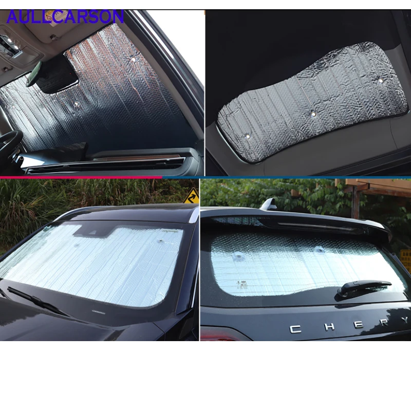 For Chery Tiggo 8 Pro 2024 2025 2023 Car Sunshades UV Protection Curtain Sun Shade Film Visor Front Windshield Cover 8Pcs