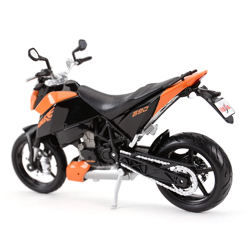 Maisto 1:12 KTM 690 Duke Orange Die Cast Vehicles Collectible Hobbies Motorcycle Model Toys