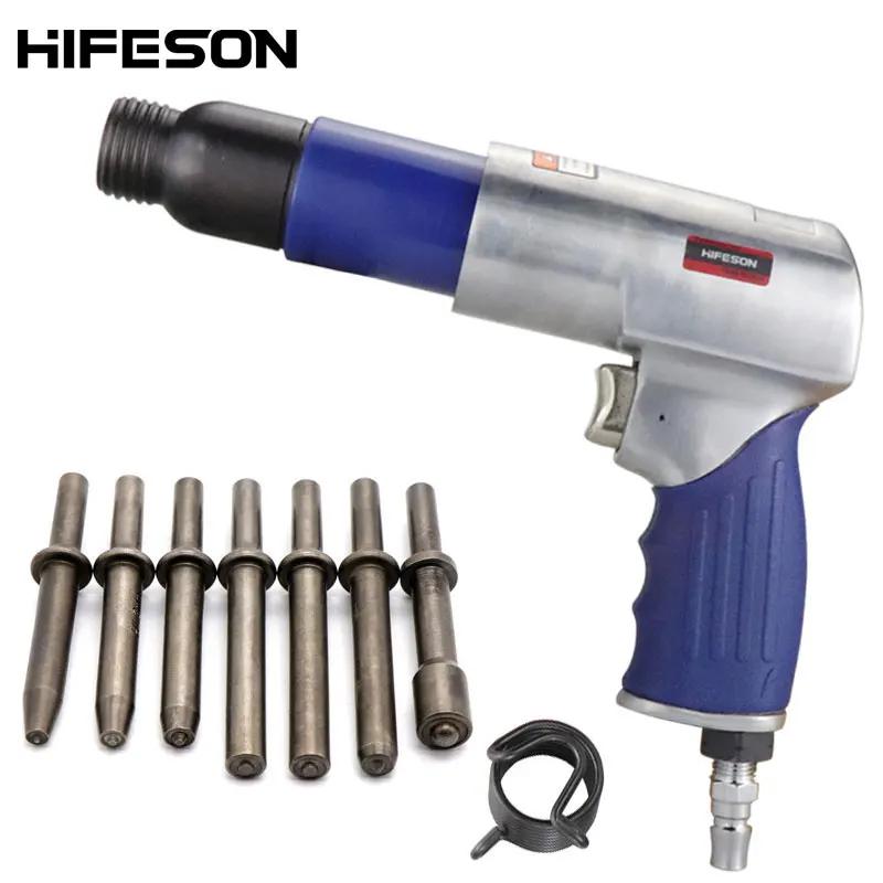 High quality Pneumatic rivet gun plate rivet semi hollow / solid copper iron aluminum screw pressure riveter nail gun