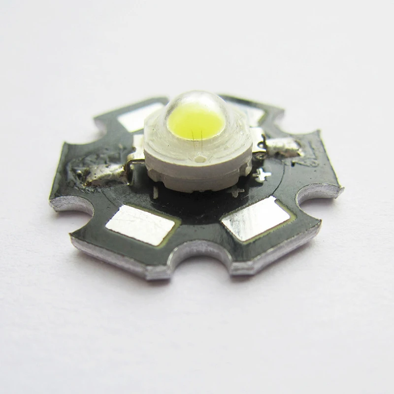 10pcs 1W 3W LED Diodes Light White Red Blue Green Yellow UV IR Full Spectrum Grow Light DIY Led Parts + Star Base