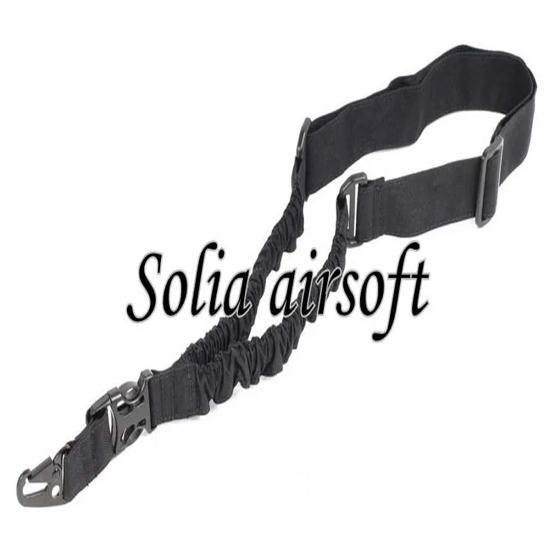 

Tactical Single Sling Nylon Bungee Rifle Gun Sling Airsoft With QD Buckle Strap System Adjustable Belt For Outdoor Hunting