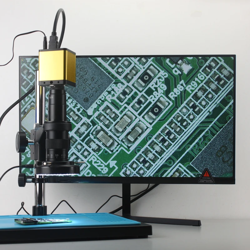 UHD 4K 1080P 60FPS C Mount Digital Video HDMI Mikroskop Kamera Kompatibel Für Industrielle PCB Reparatur