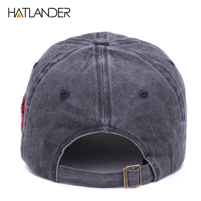 HATLANDER Classic cotton baseball caps Embroidery NEW YORK sports hats sun gorras letters snapback cap vintage soft dad hat cap