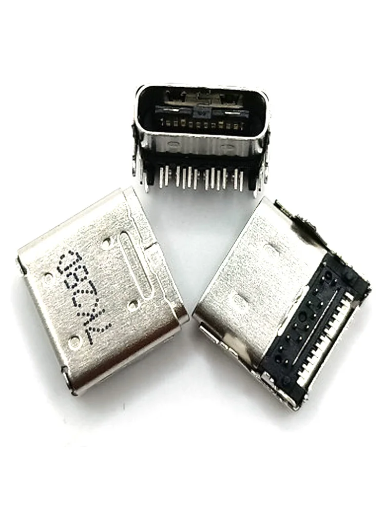 Conector de enchufe trasero hembra, puerto de carga incorporado, interfaz tipo c, para Lenovo Miix510-12ikb 520-12isk, 2-20 Uds.