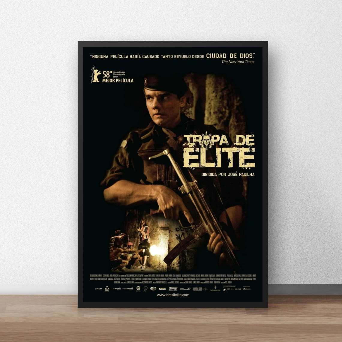 Elite Squad Movie Poster Canvas Print Home Decoration Wall Painting ( No Frame )