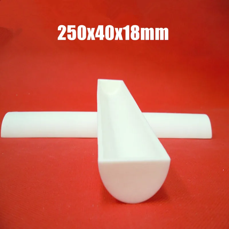 

полукруглая квадратная корундовая плавильная кастрюля высокой чистоты 99,5% Al2O3/керамическая лодка из глинозема