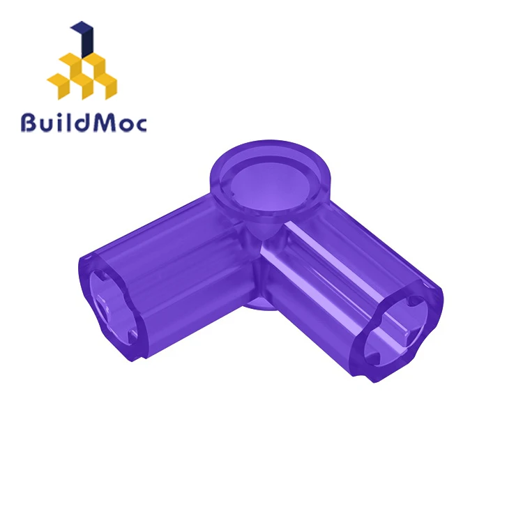 BuildMOC Assembles Particles 32014 high-techalalal Axle Pin Connector Angled #6-90 degrees Building Blocks Parts DIY gift Toys