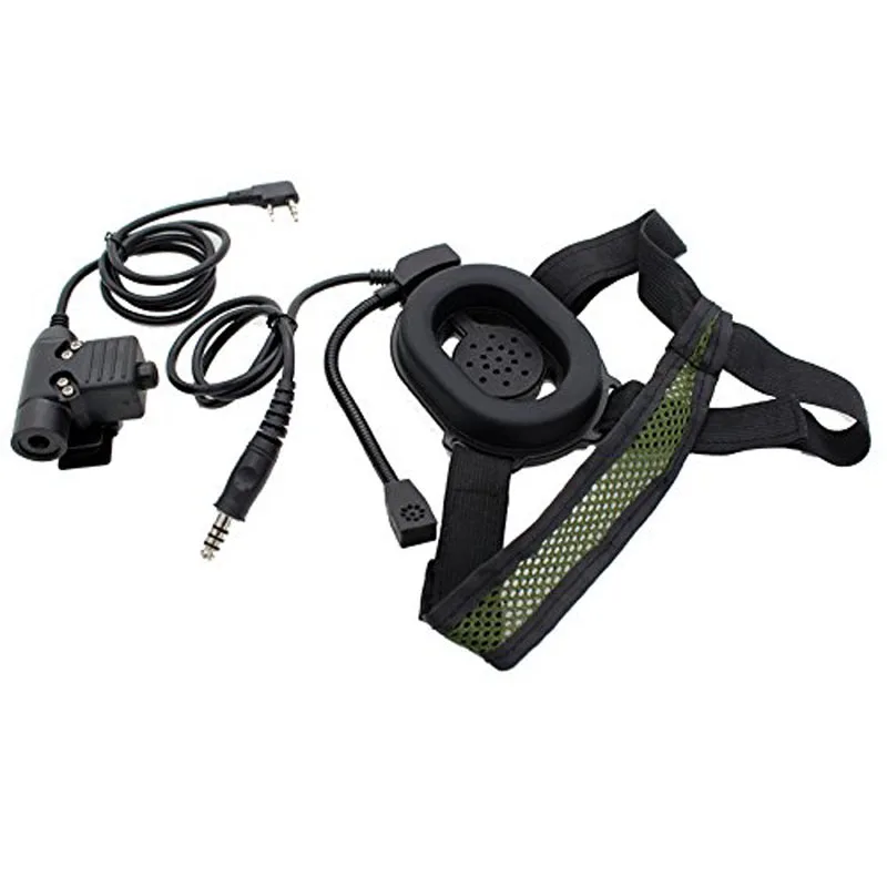 Imagem -06 - Tactical Bowman Elite ii Fone de Ouvido Fone de Ouvido Estilo U94 Ptt Pinos Apto para Kenwood Tk3107 Baofeng Uv5r Uv82 Hd01