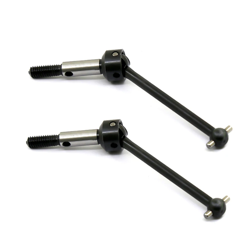 2pcs Universal Steel Drive Shaft CVD Wide Angle 44MM For 3Racing Sakura RC 1/10 Drifting Car D3 XIS ZERO S CS UL TB03 TB03D