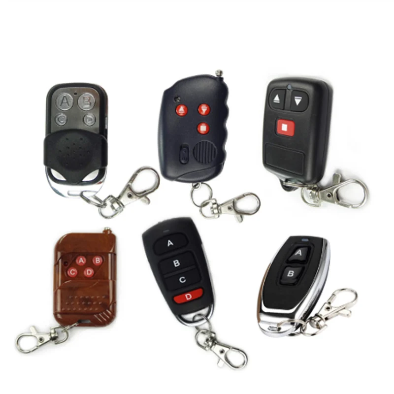 Universal Remote control for controlling the system many different types of remote control use garage and Gate opener 433Mhz