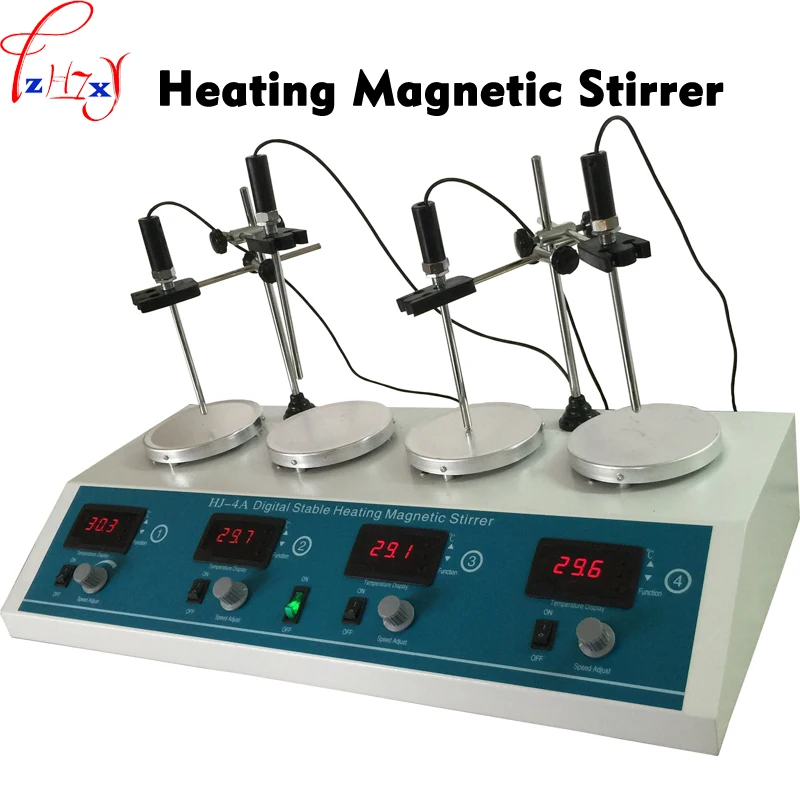 

Magnetic Stirrer With Heating Machine HJ-4A 4 In 1 Digital Stable Heating Magnetic Stirrer Machine 110/220V 1PC