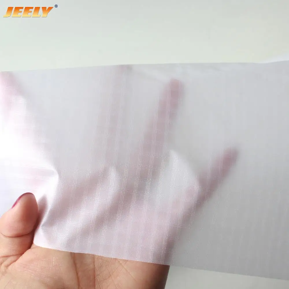 61gsm 50D 0.7cm triple line waterproof ripstop high strength polyester fabric cloth for sailboat