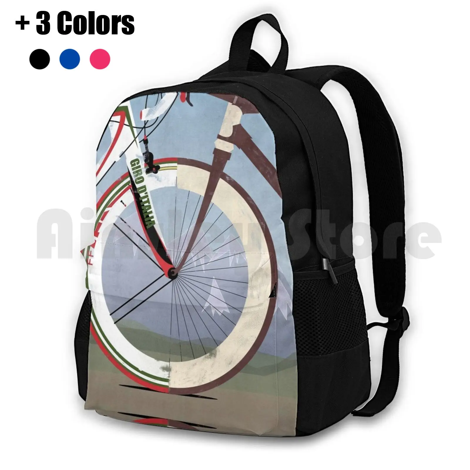 D'italia Outdoor Hiking Backpack Riding Climbing Sports Bag Vincenzo Nibali France Tour De City Bike Bikes Cycle Cycling