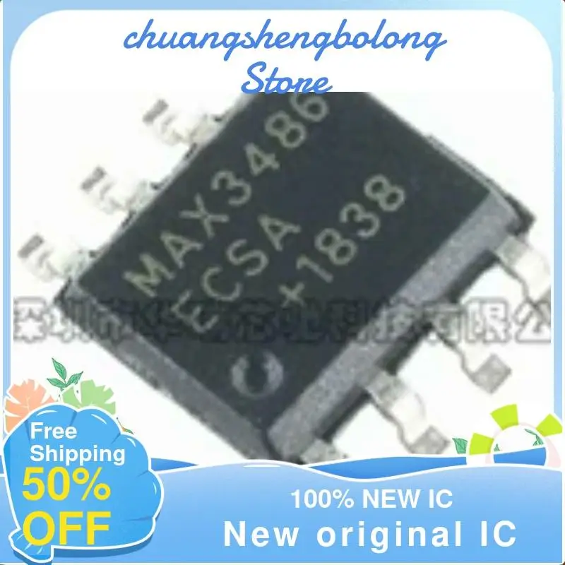 

10PCS MAX3486ECSA/MAX3486EESA SOP-8 New original IC