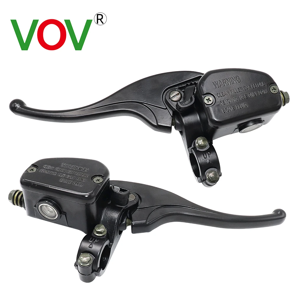 Universal motorcycle brake pump moto brake master cylinder levers with lock Hydraulic Clutch Cylinder Motorbike Accesories