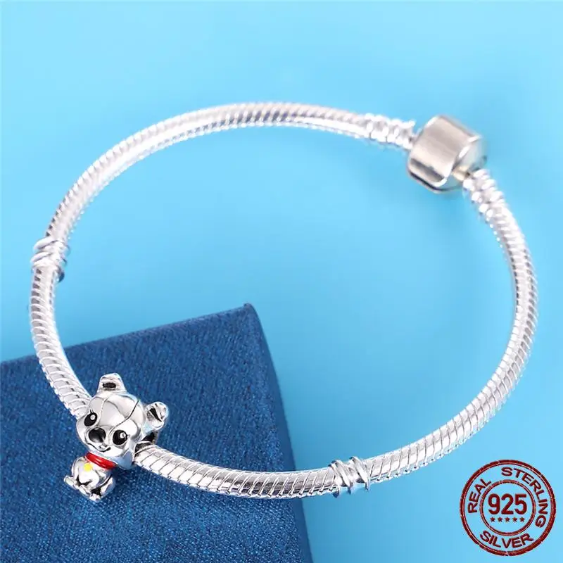 Im Angebot Charms Kleine Mädchen Jungen Anhänger Prinzessin Prinz Hund Katze Perlen Passend für Original-Armband Schmuck Kindergeschenk – Detail 22