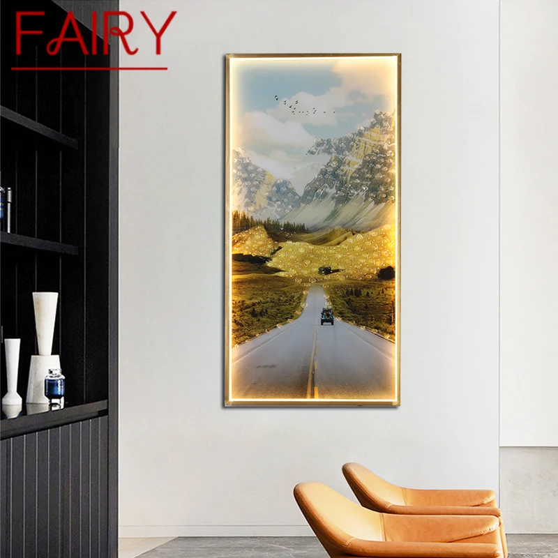 

FAIRY Wall Lamps Boat Figure Modern LED Sconces Rectangle Mural Light Creative Home For Aisle