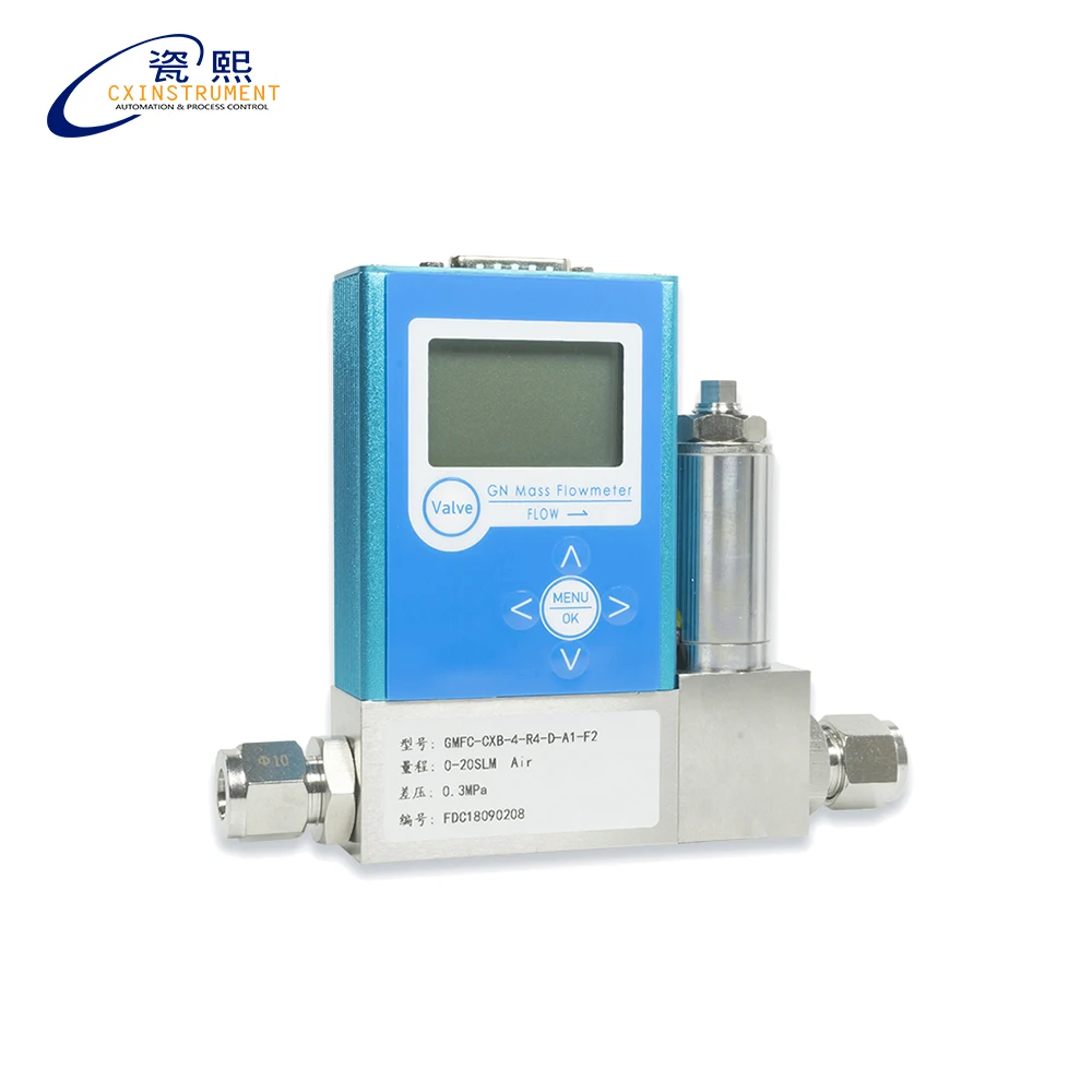 Gas Flow Meter Controller 0-10 SCCM Flow Range and 1.0% High Accuracy Propane Flowmeter