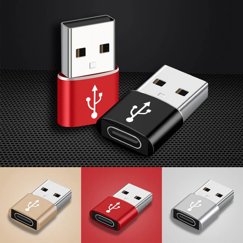 Adapter USB typu C USB 3.0 typ A męski na USB 3.1 typ C żeński konwerter USB C ładowanie adaptera transferu danych dla iPhone 12 Pro