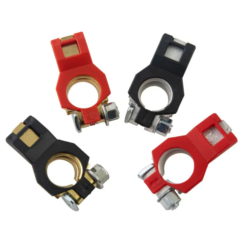 Universal 2pcs Automotive Car Boat Truck Battery Terminal Clamp Clip Connector for Car Caravan Boat Motorcycle Car-styling