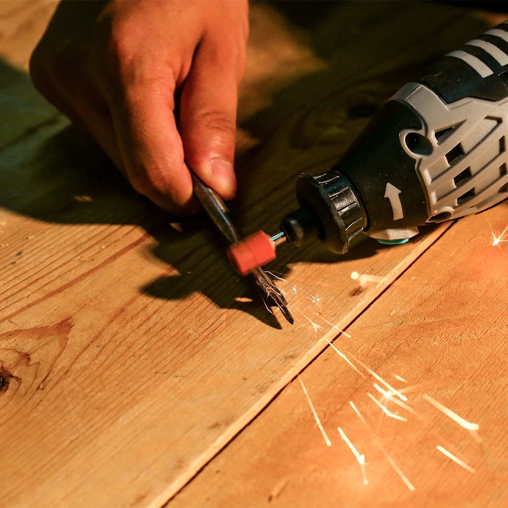 DEKO DKRT200J01 220V A Velocità Variabile Trapano Elettrico Mini Smerigliatrice Rotary Tool per Molatura, il Taglio, Legno Intagliare, incisione
