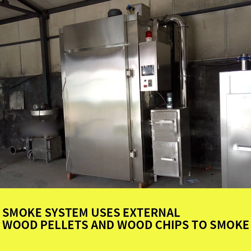 11KW Stainless steel electric oven Fully automatic high temperature fast baking Smoked tofu smoke machine 380V CHYX-30