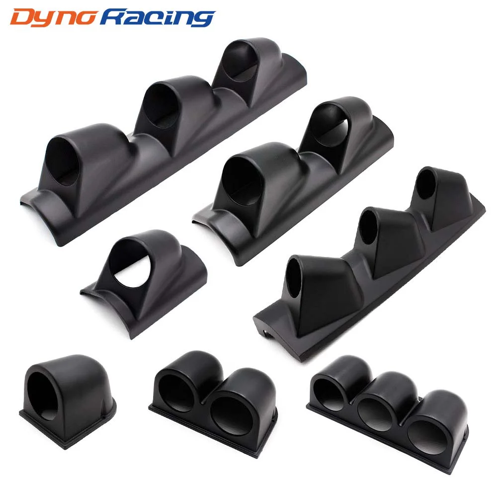 2 Zoll 52 mm Auto Gauge Pod Universal Schwarz Single Double Triple Auto Meter Halter für Links Rechts Antrieb Auto für 2 Zoll 52 mm Messgeräte