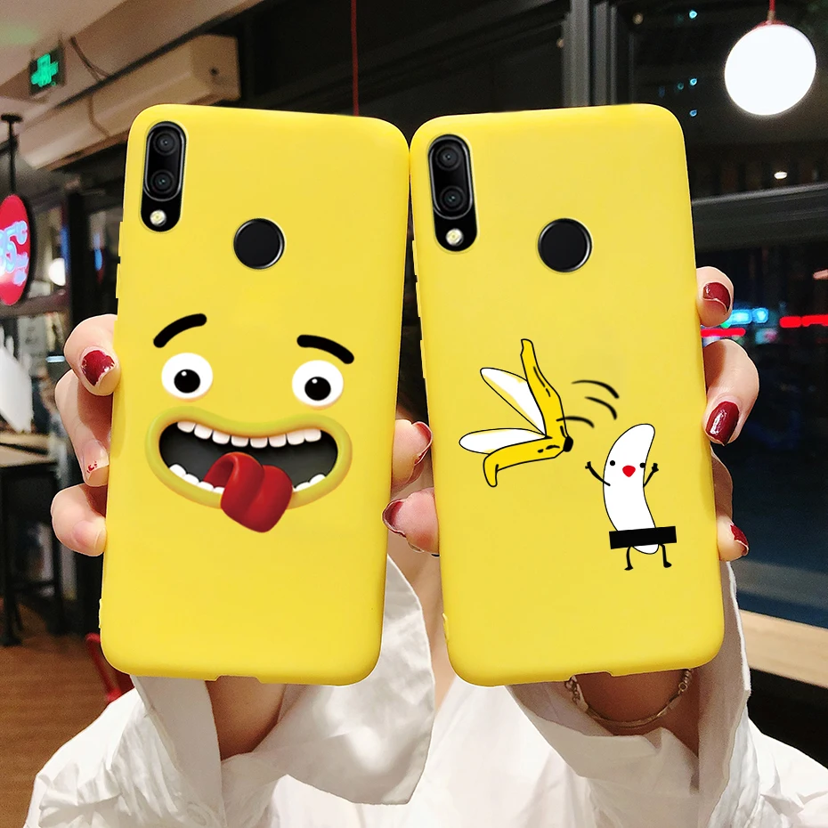 For Huawei P Smart 2019 Cases Silicone Soft TPU Matte Back Cover For Funda Huawei P Smart 2019 Case Cover POT-LX1 Phone Case