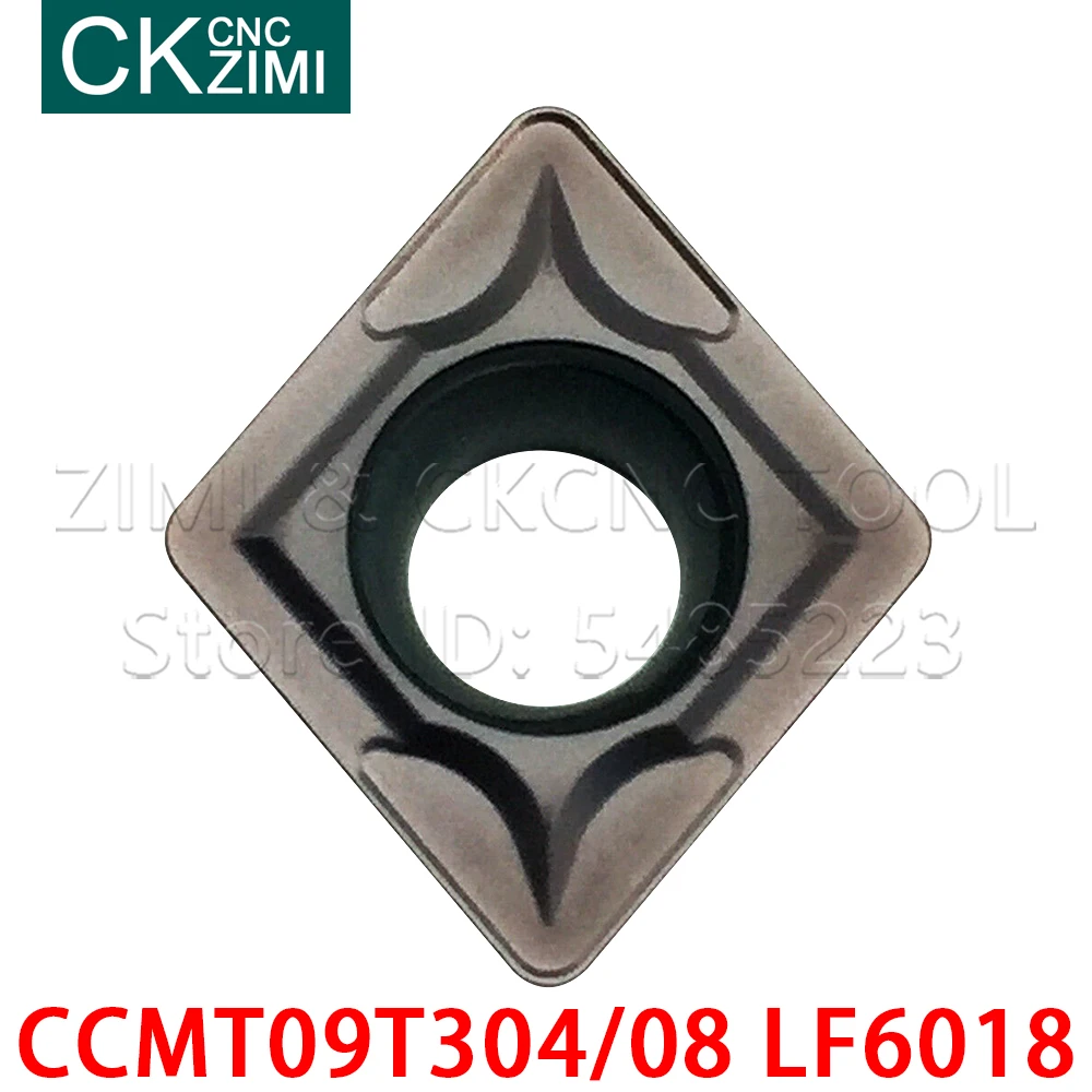 10 قطعة CCMT09T304 LF6018 CCMT09T308 LF6018 كربيد تحول إدراج القاطع باستخدام الحاسب الآلي الخشب تحول أدوات مخرطة الخشب لالفولاذ المقاوم للصدأ