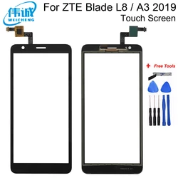 Pantalla táctil móvil de 5,0 pulgadas para ZTE Blade L8 / ZTE Blade A3 2019, herramientas de vidrio táctil para ZTE A31 Lite